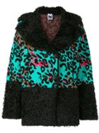 M Missoni Knitted Leopard Jacket - Black