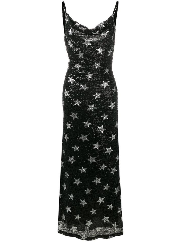 Ainea Star Party Dress - Black