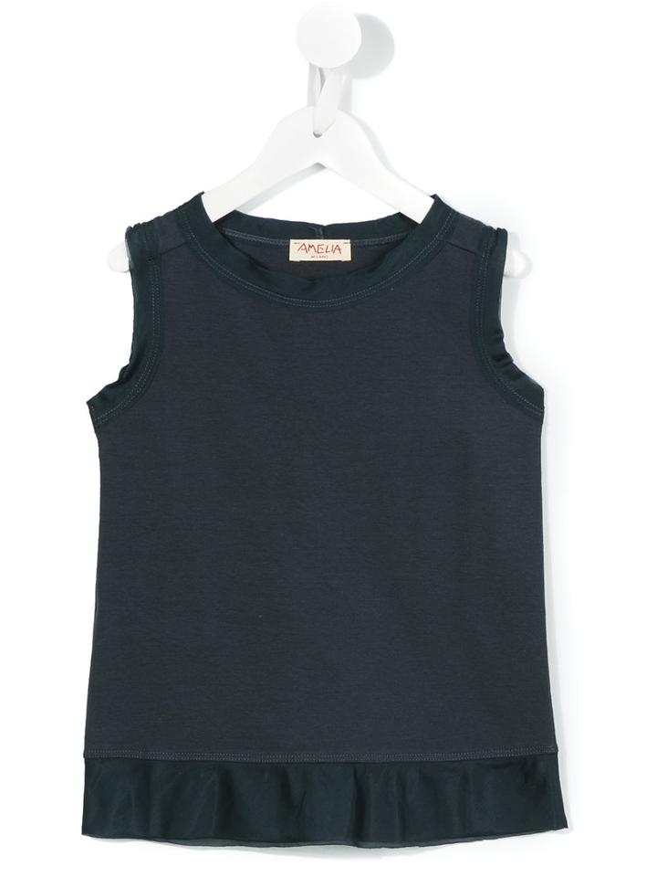 Amelia Milano Isabel Top, Girl's, Size: 12 Yrs, Blue