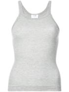 Re/done Ribbed Tank Top - Grey
