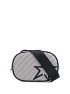 Perfect Moment Star Patch Quilted Belt Bag - Grey