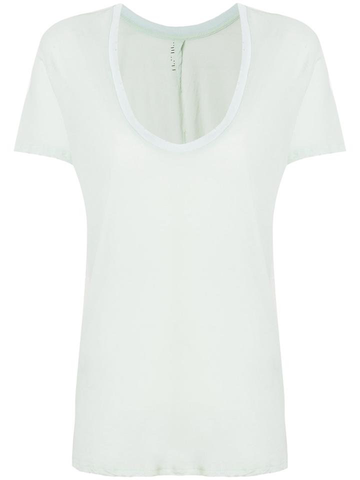 Unravel Project Distressed Detail T-shirt - Green