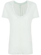 Unravel Project Distressed Detail T-shirt - Green