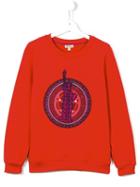 Kenzo Kids 'liberty' Sweatshirt, Girl's, Size: 16 Yrs, Pink/purple