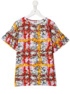 Molo Ruffled Sleeves T-shirt - Multicolour