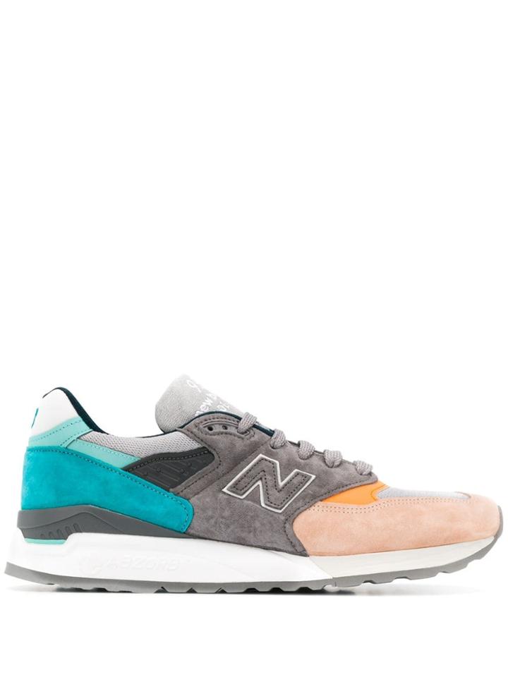New Balance M998awb Panelled Sneakers - Grey