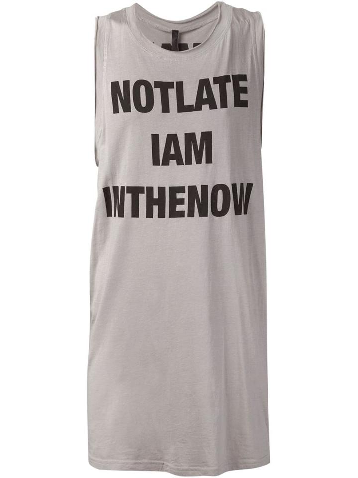 Barbara I Gongini 'not Late' Tank Top