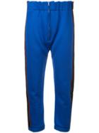 Marni Cropped Track Trousers - Blue