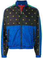 Gucci Bee Side-stripe Jacket - Blue