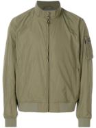 Hackett Fitted Bomber Jacket - Green