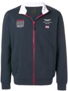 Hackett Aston Martin Racing Zip-up Sweatshirt - Blue