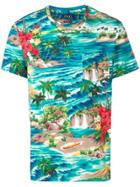 Polo Ralph Lauren Tropical Island T-shirt - Blue