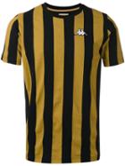 Kappa - Striped T-shirt - Men - Cotton - M, Black, Cotton