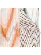 Missoni Abstract Stripe Scarf - White