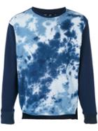 Longjourney - Tie Dye Sweatshirt - Men - Cotton - Xl, Blue, Cotton