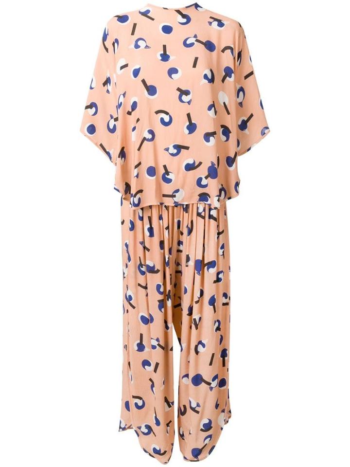 Henrik Vibskov Email Printed Jumpsuit - Yellow