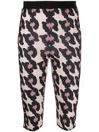 Atu Body Couture Animal Pattern Shorts - Neutrals