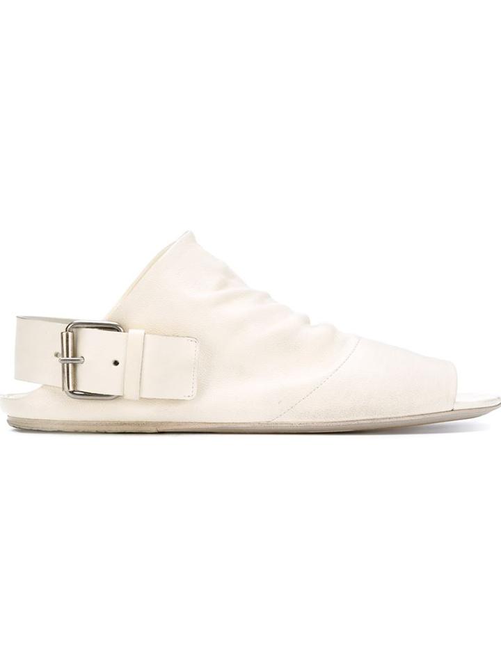 Marsèll Arsella Sandals, Women's, Size: 37, White, Calf Leather/leather
