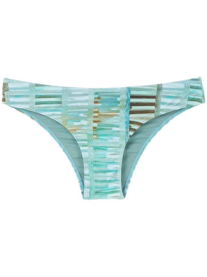 Lygia & Nanny Waikiki Printed Bikini Bottom - Green