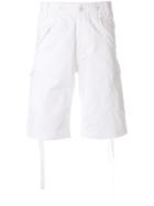 Maharishi Loose Fit Shorts - White