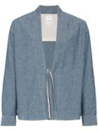 Visvim Lhamo Cotton Chambray Shirt - Blue