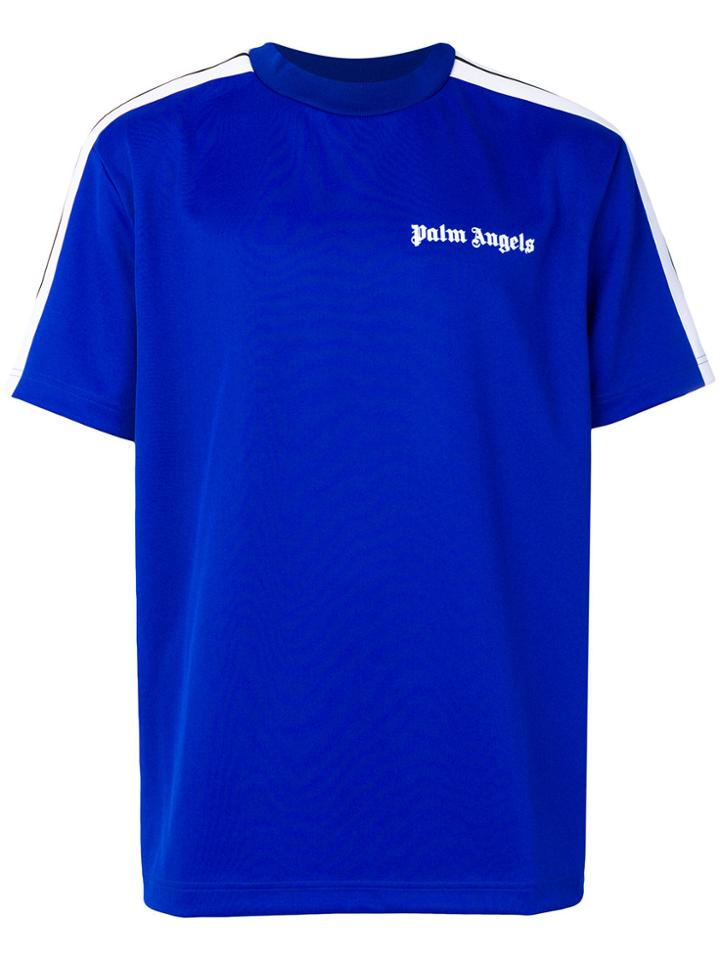 Palm Angels Track Tee - Blue