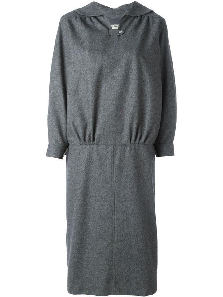 Comme Des Garçons Vintage Keyhole Collar Knit Dress