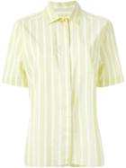 Céline Vintage Striped Shirt, Women's, Size: 38, Yellow/orange