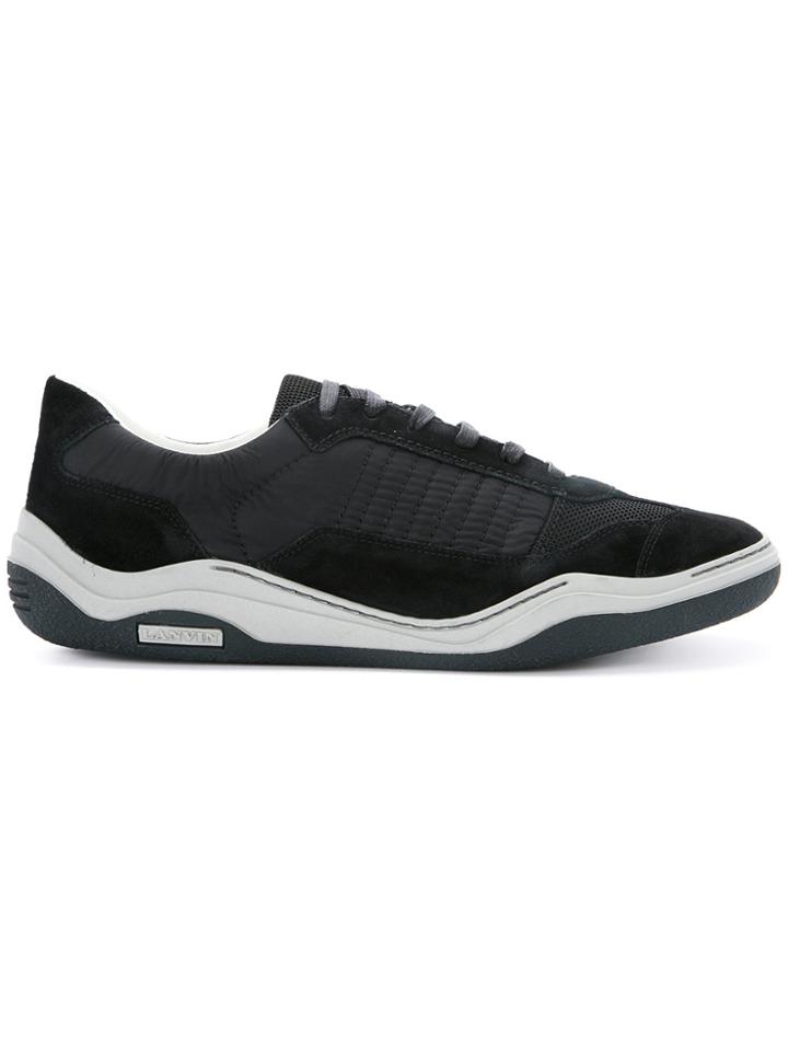 Lanvin Mesh Cross-trainers - Black