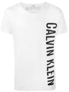 Calvin Klein Jeans - Logo V-neck T-shirt - Men - Cotton - S, White, Cotton