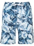 Onia - Banana Leaf Charles Trunks 7 - Men - Polyester - Xxl, Blue, Polyester