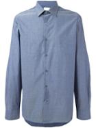 Paul Smith Classic Button Down Shirt, Men's, Size: 18, Blue, Cotton