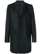 Ann Demeulemeester Classic Single-breasted Coat - Black