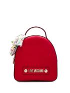 Love Moschino Round Backpack - Red