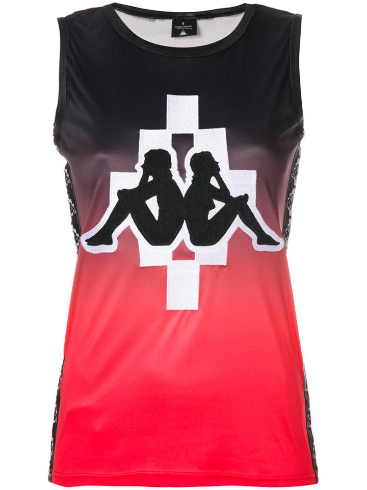 Marcelo Burlon County Of Milan Kappa Logo Top - Multicolour