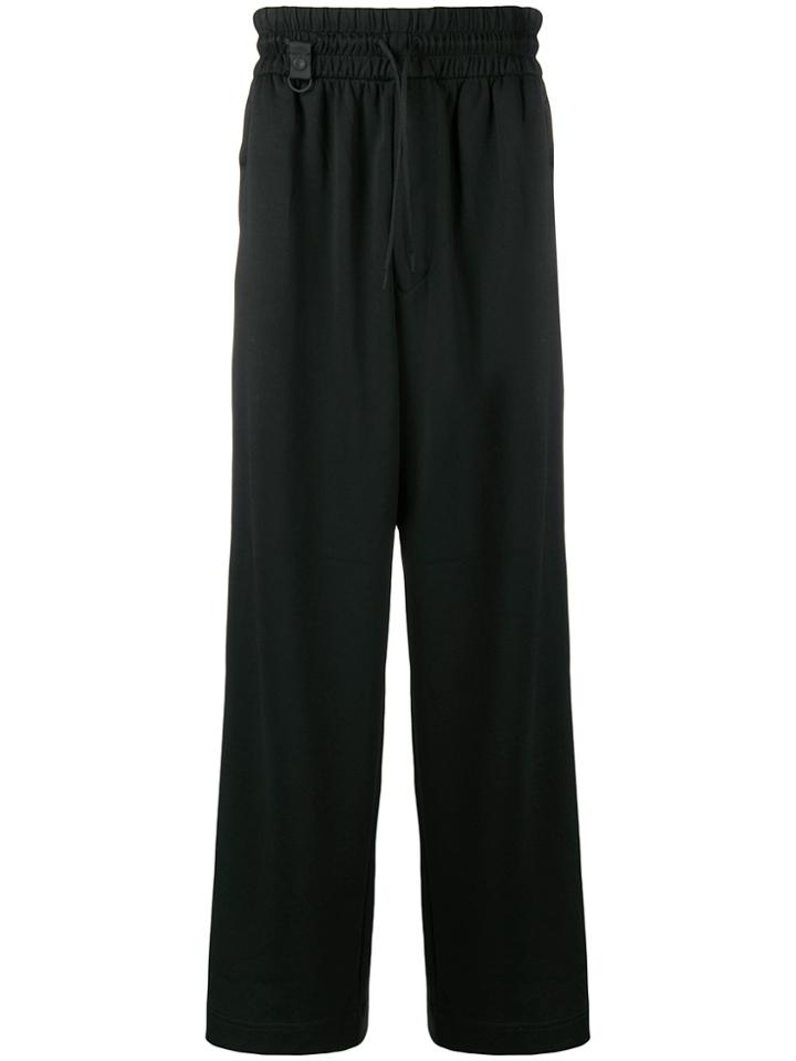 Y-3 Twill Wide Trousers - Black