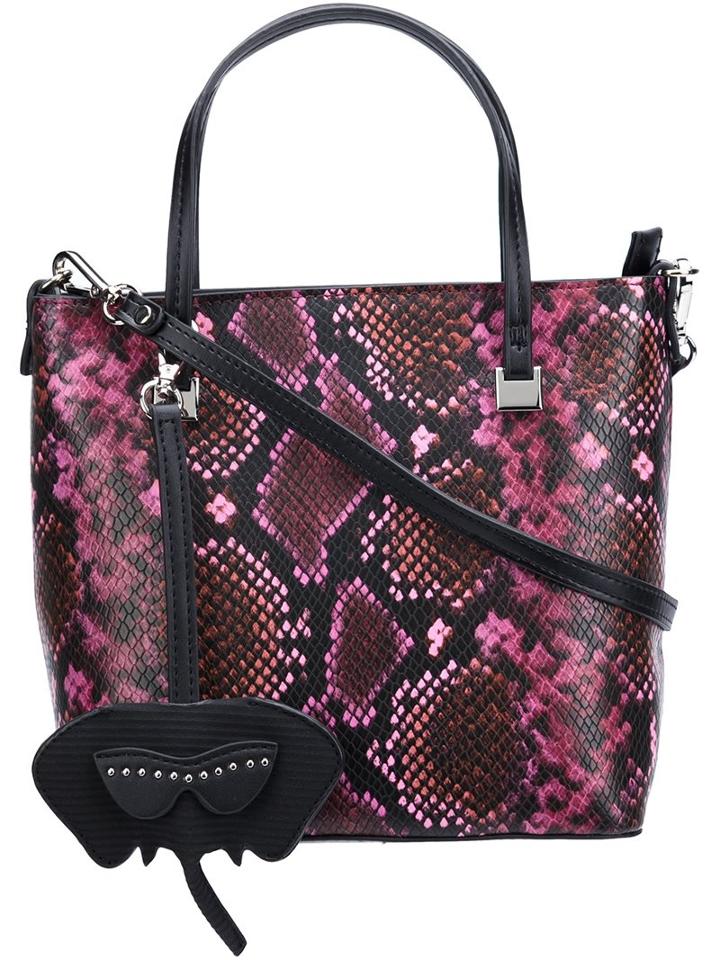 Christian Siriano Python Skin Effect Tote