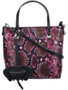 Christian Siriano Python Skin Effect Tote