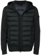 Peuterey Panel Hooded Padded Jacket - Black