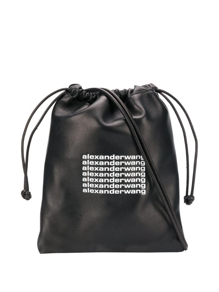 Alexander Wang Drawstring Tote Bag - Black