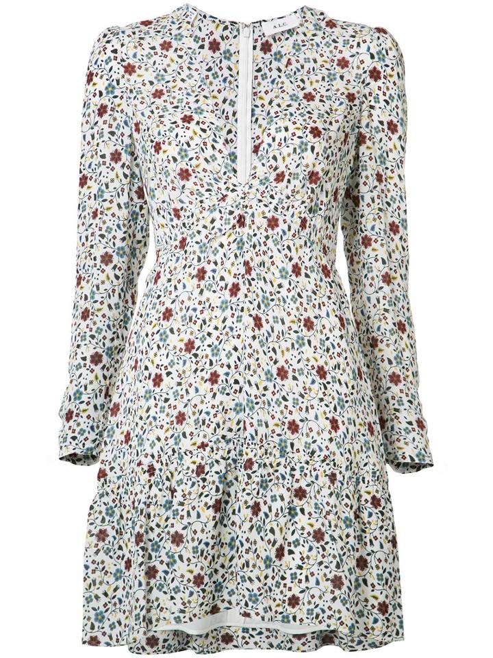A.l.c. Stephanie Dress, Women's, Size: 2, White, Silk/polyester