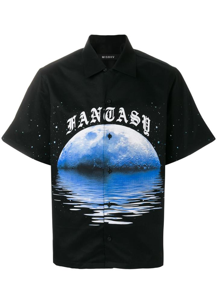 Misbhv Fantasy Print Shirt - Black