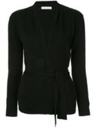 Palmer / Harding Wrapped Front Cardigan - Black
