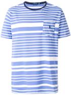 Polo Ralph Lauren Striped Pocket T-shirt - Blue