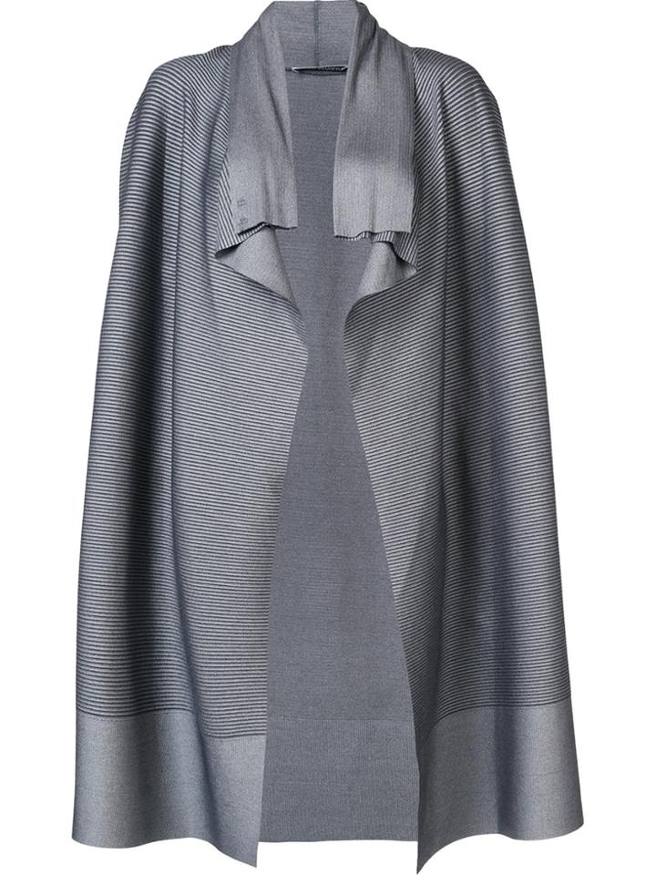 Issey Miyake Waterfall Jacket - Grey