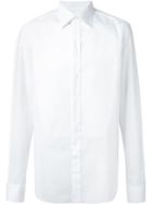 Brioni Classic Shirt, Men's, Size: 41, White, Cotton
