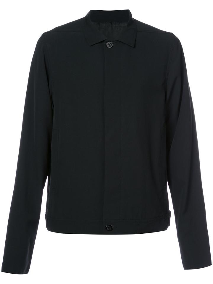 Rick Owens - Shirt Jacket - Men - Cotton/viscose/virgin Wool - 48, Black, Cotton/viscose/virgin Wool