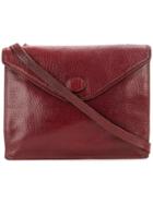 Fendi Vintage Envelope Crossbody Bag - Red