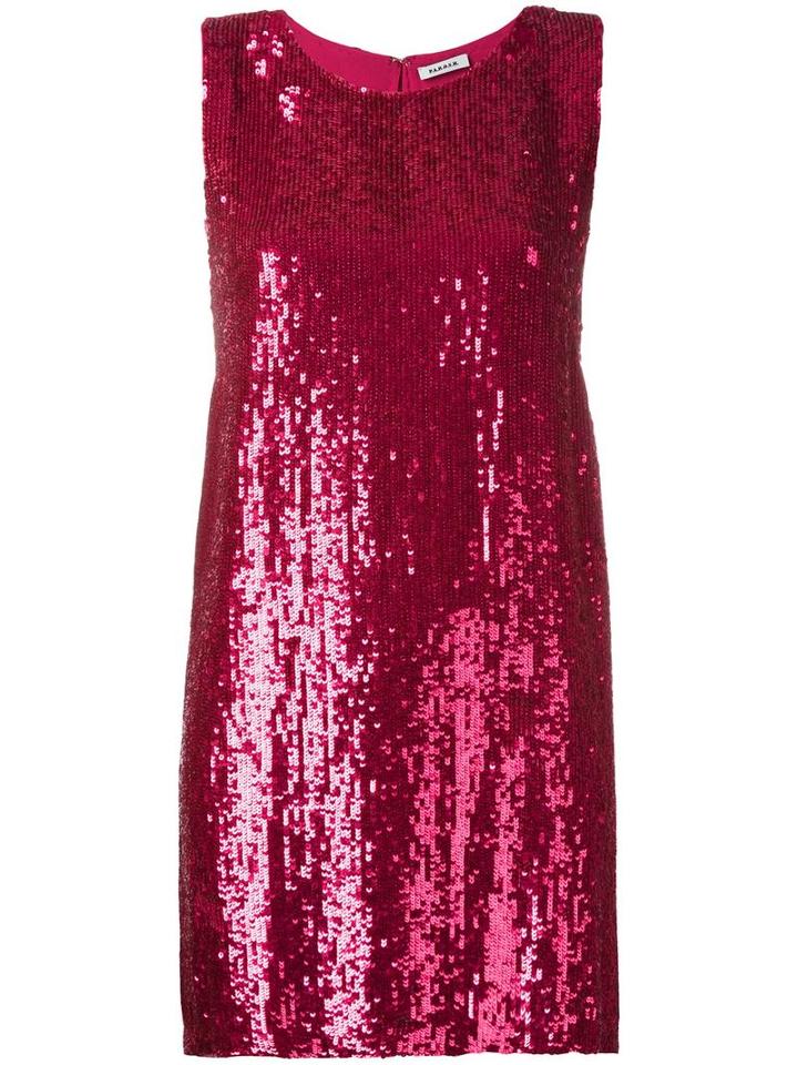 P.a.r.o.s.h. 'googi' Dress, Women's, Size: Xs, Pink/purple, Viscose/pvc