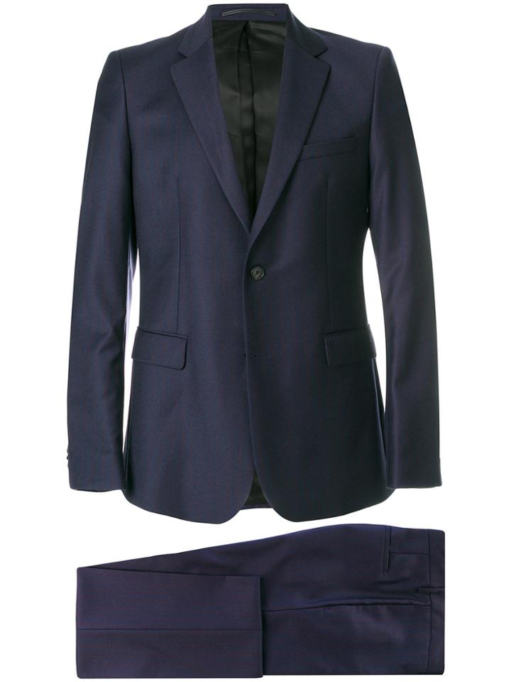 Givenchy Slim Single Breasted Suit - Blue